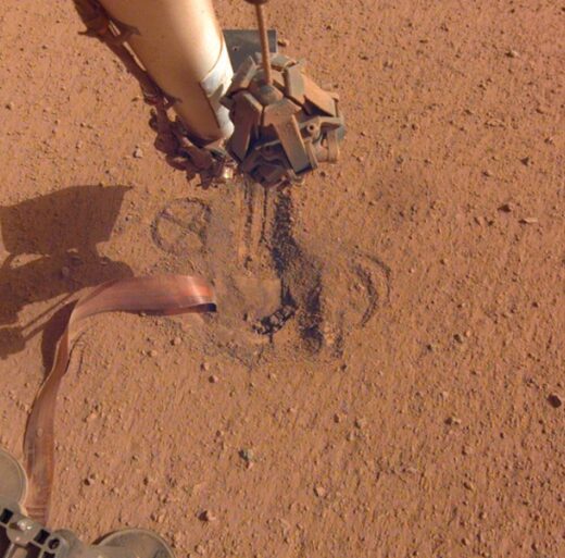 NASA mars mole