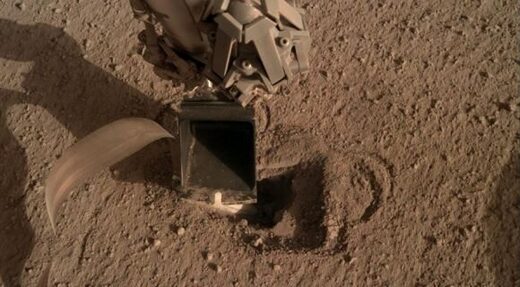 Click to enlarge NASA mars mole