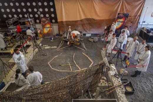 Click to enlarge NASA mars mole