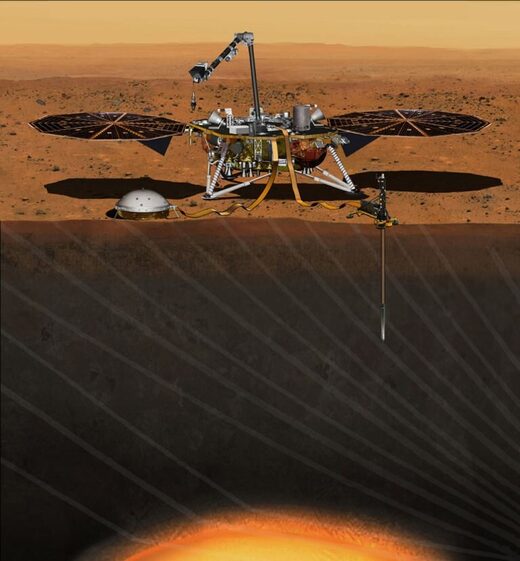 NASA mars mole