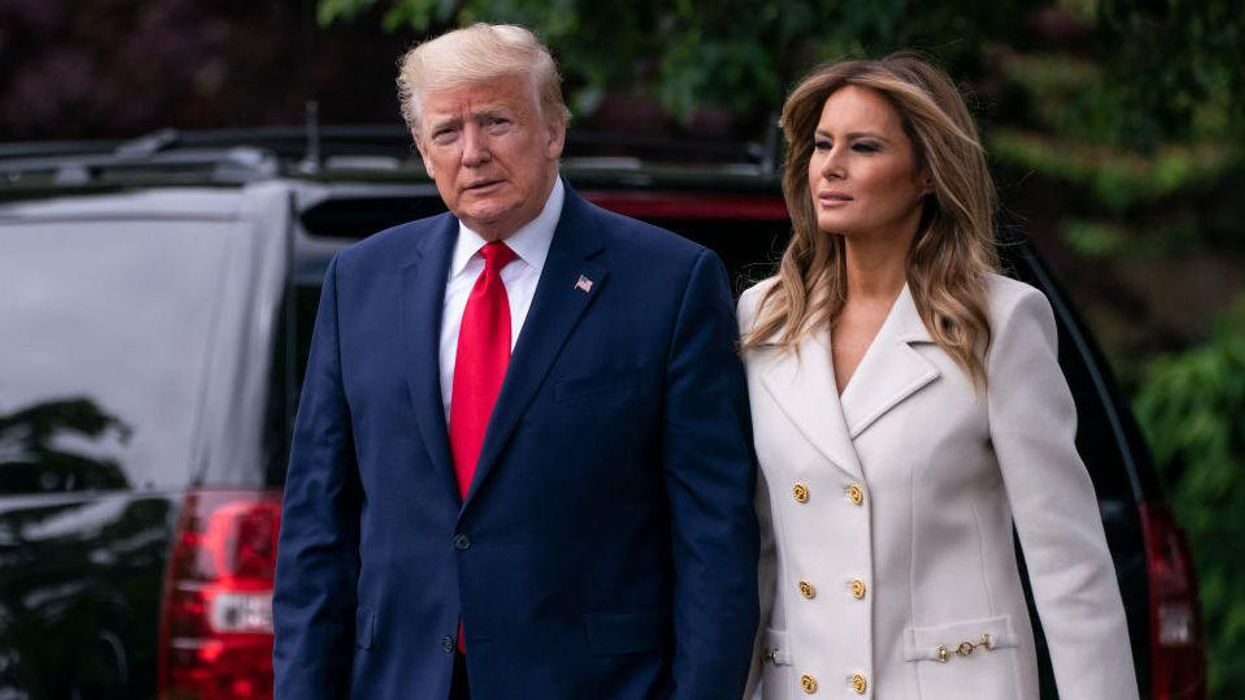 Click to enlarge donald melania trump