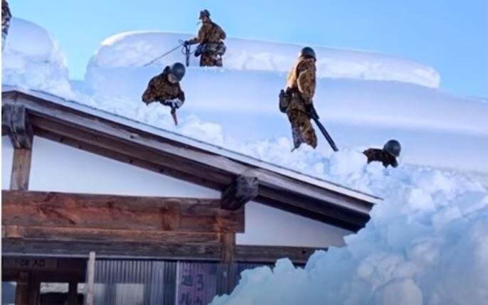 Japan snow