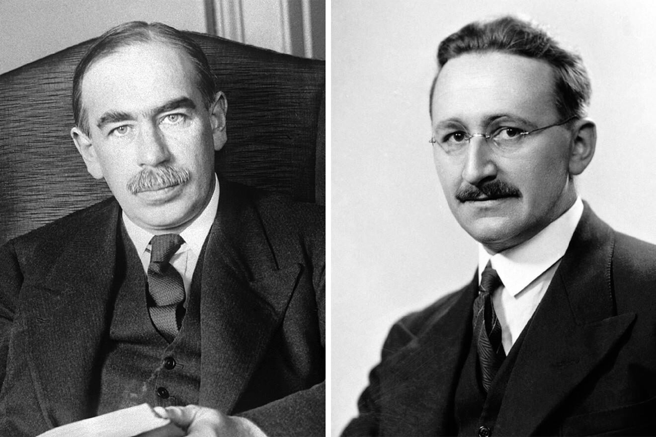 John Maynard Keynes Friedrich von Hayek