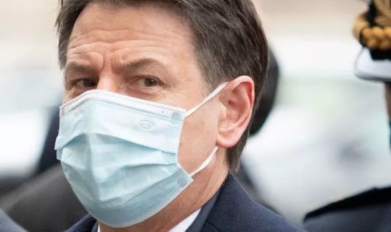 Click to enlarge Italy's PM Giuseppe Conte