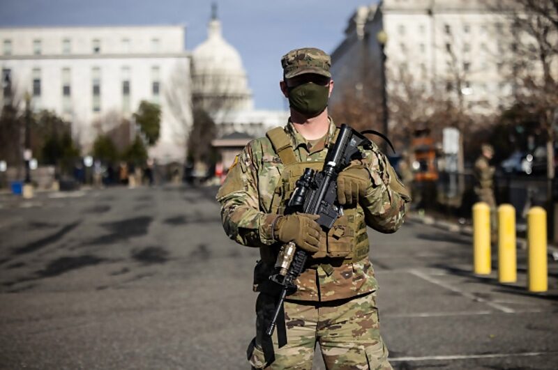 Click to enlarge National guard washington biden inauguration