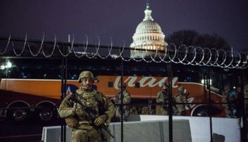 national guard washington fencing razor wire