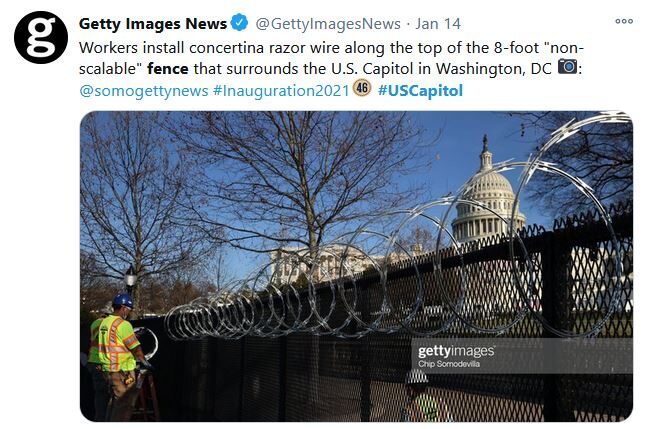 fencing washington national guard