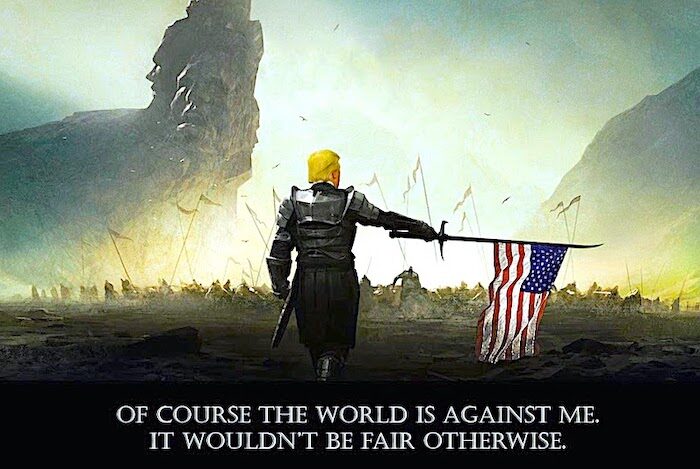 Click to enlarge Trump/flag