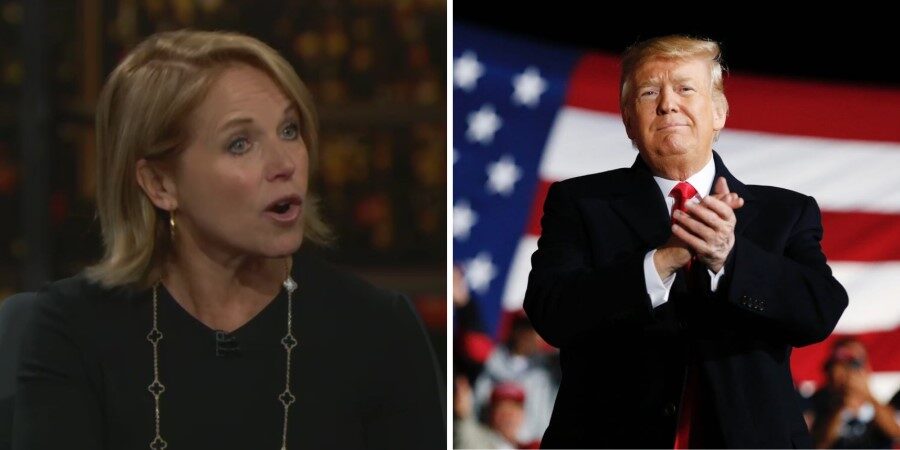 couric and trump