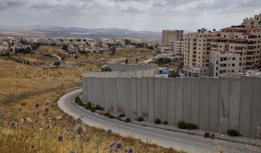 Click to enlarge Israel wall