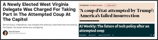 America just experienced a coup, but it wasn't by Trump