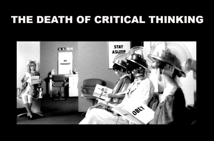 death of critical thinking