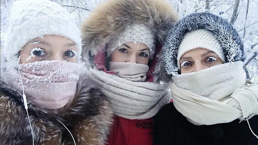 Click to enlarge Yakutsk, located in Russia's eastern Siberia, is said to be the coldest large city on earth.
