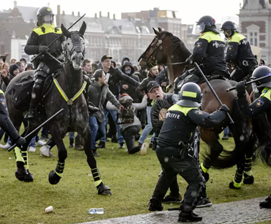 Click to enlarge Amsterdam Riots