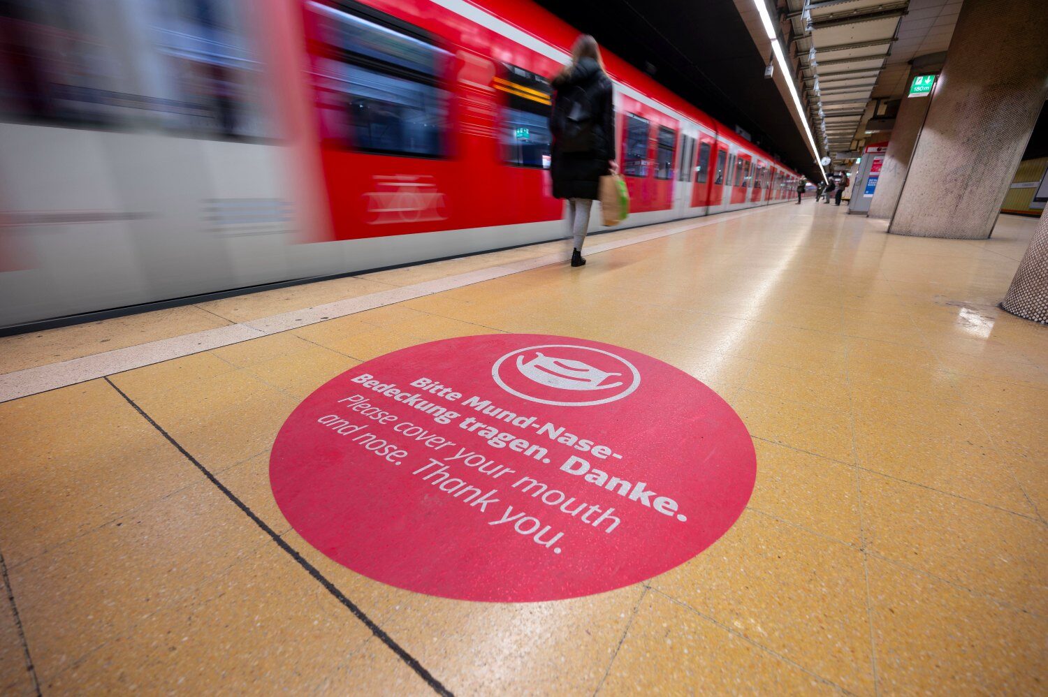 Click to enlarge The S-Bahn in Stuttgart