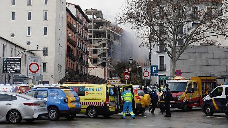gas explosion spain