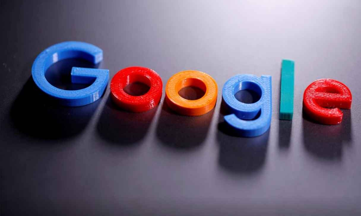 google logo 3d printed