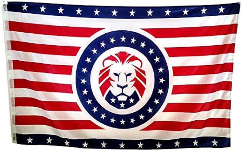 Trump Patriot part flag
