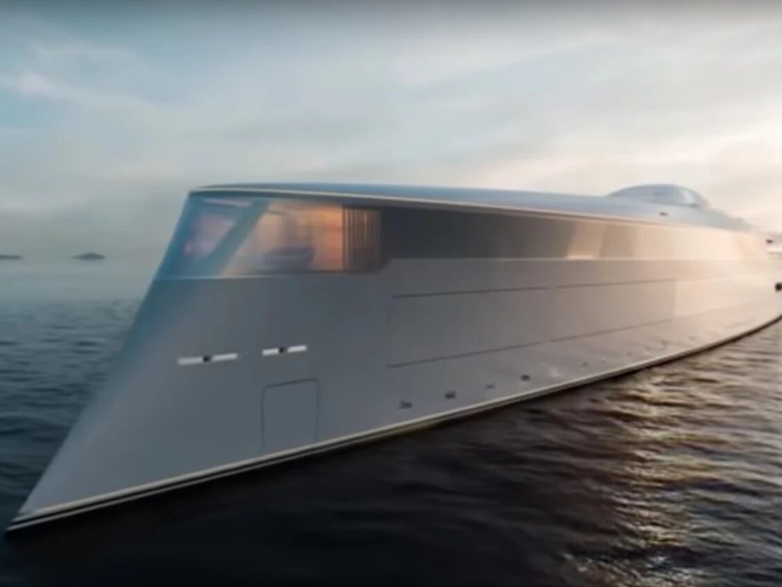hydrogen powered yacht bill gates