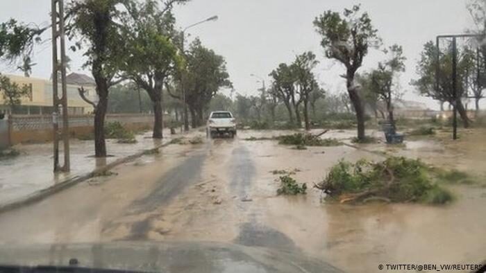 Tropical Cyclone Eloise hit Beira, Mozambique on Saturday
