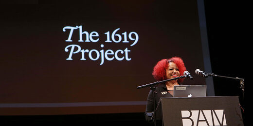 Click to enlarge 1619 Project Nikole Hannah-Jones New York Times NYT