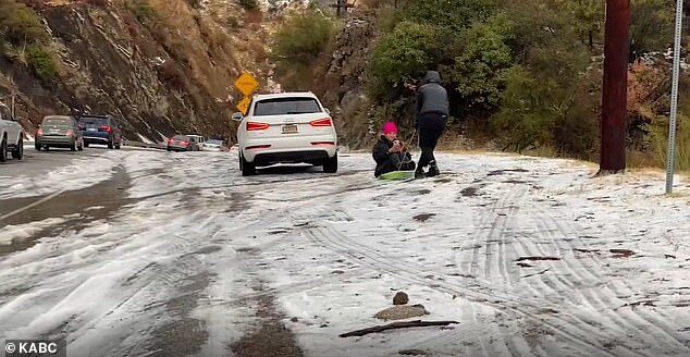 Malibu snow