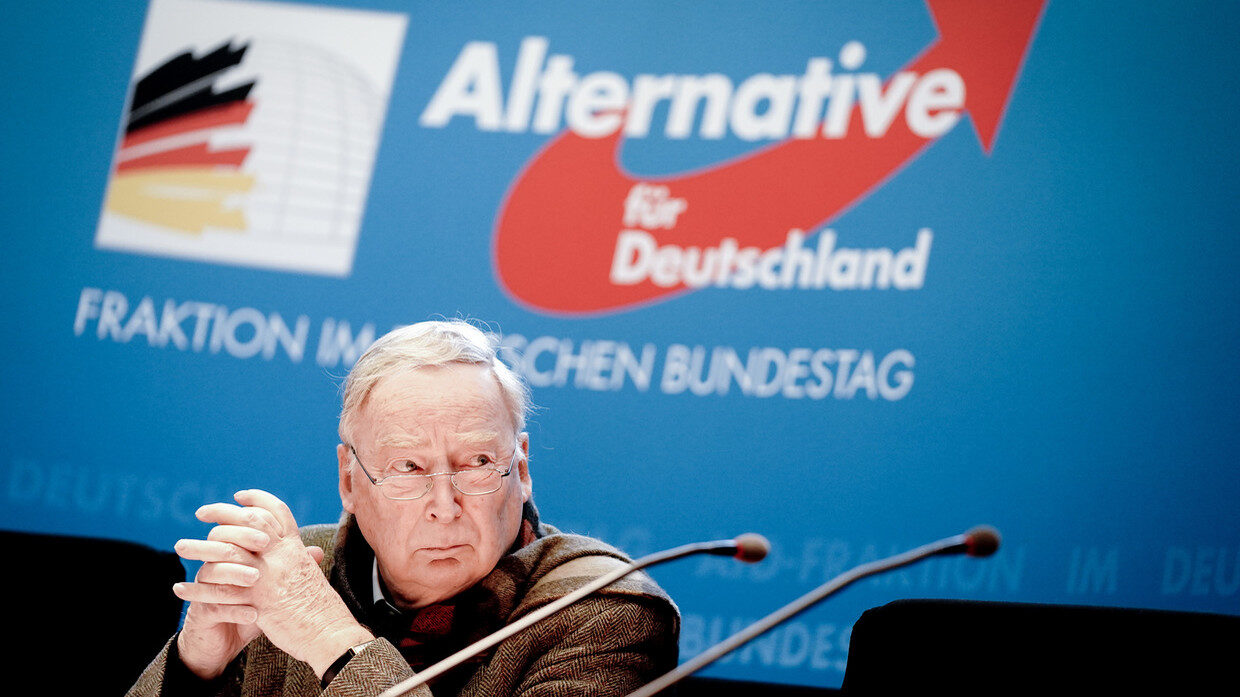 Click to enlarge Alexander Gauland, leader of the AfD