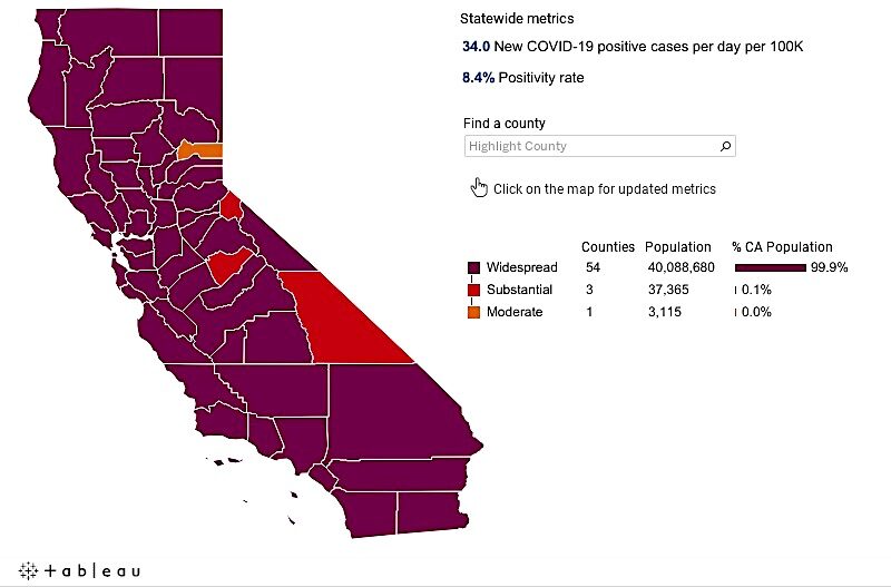 Click to enlarge Cal map covid