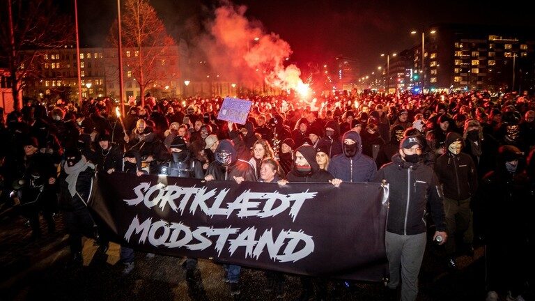 denmark protests