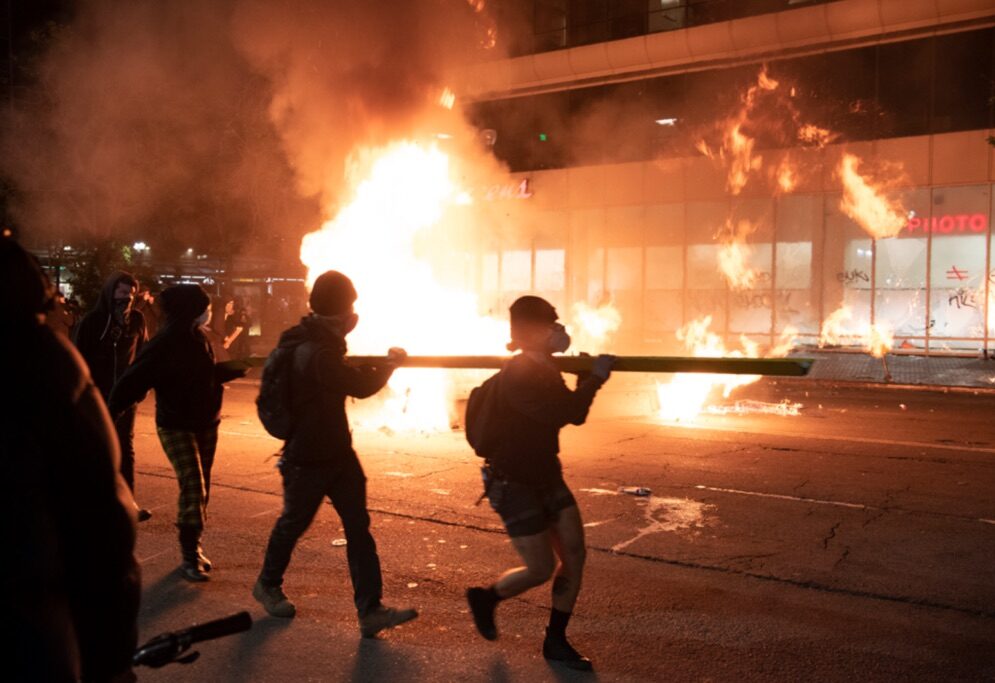 rioting