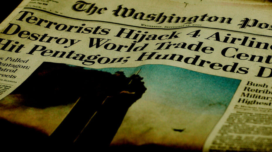 Washington post headline 9/11
