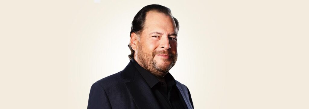 Click to enlarge Marc Benioff