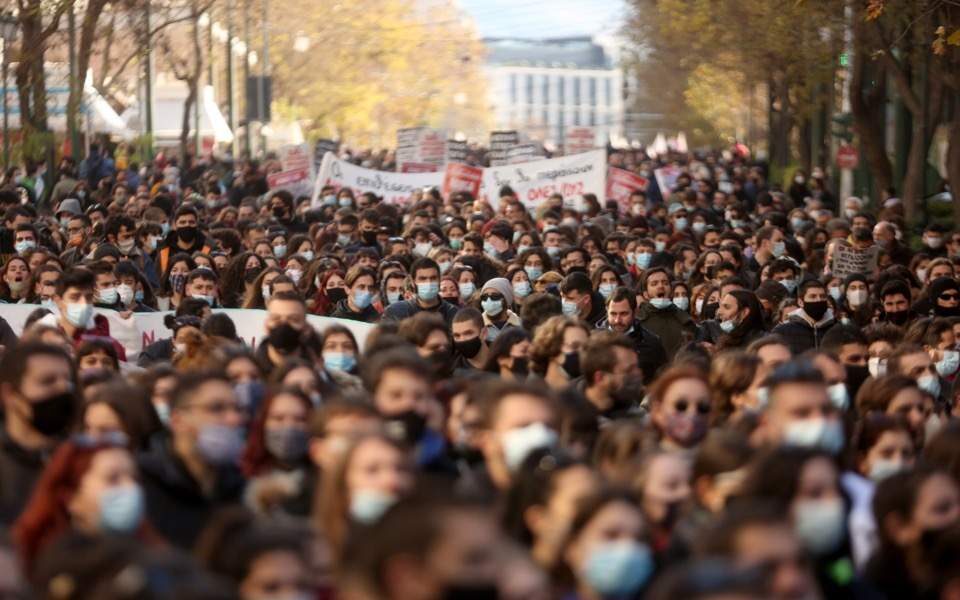 Click to enlarge athens protest