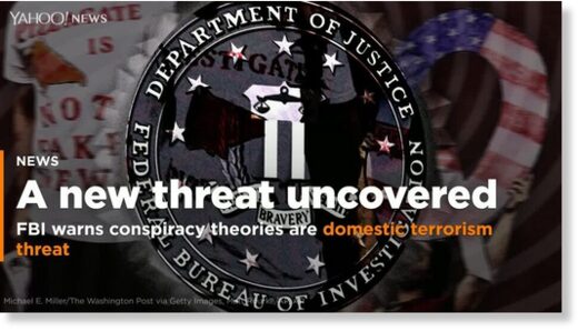 Domestic terrorism conspiracy theory