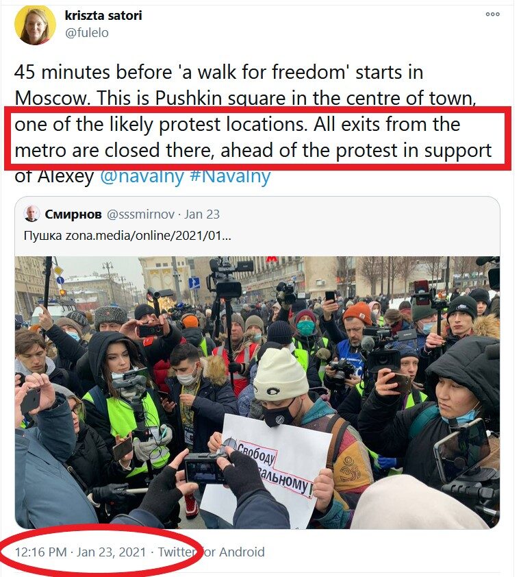 navalny protest january 2021
