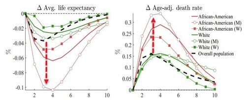 Click to enlarge avg life expectancy death rate graph