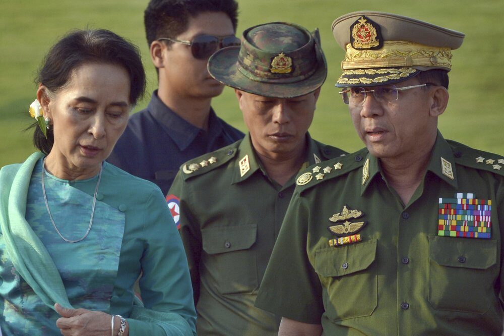 Click to enlarge Aung San Suu Kyi