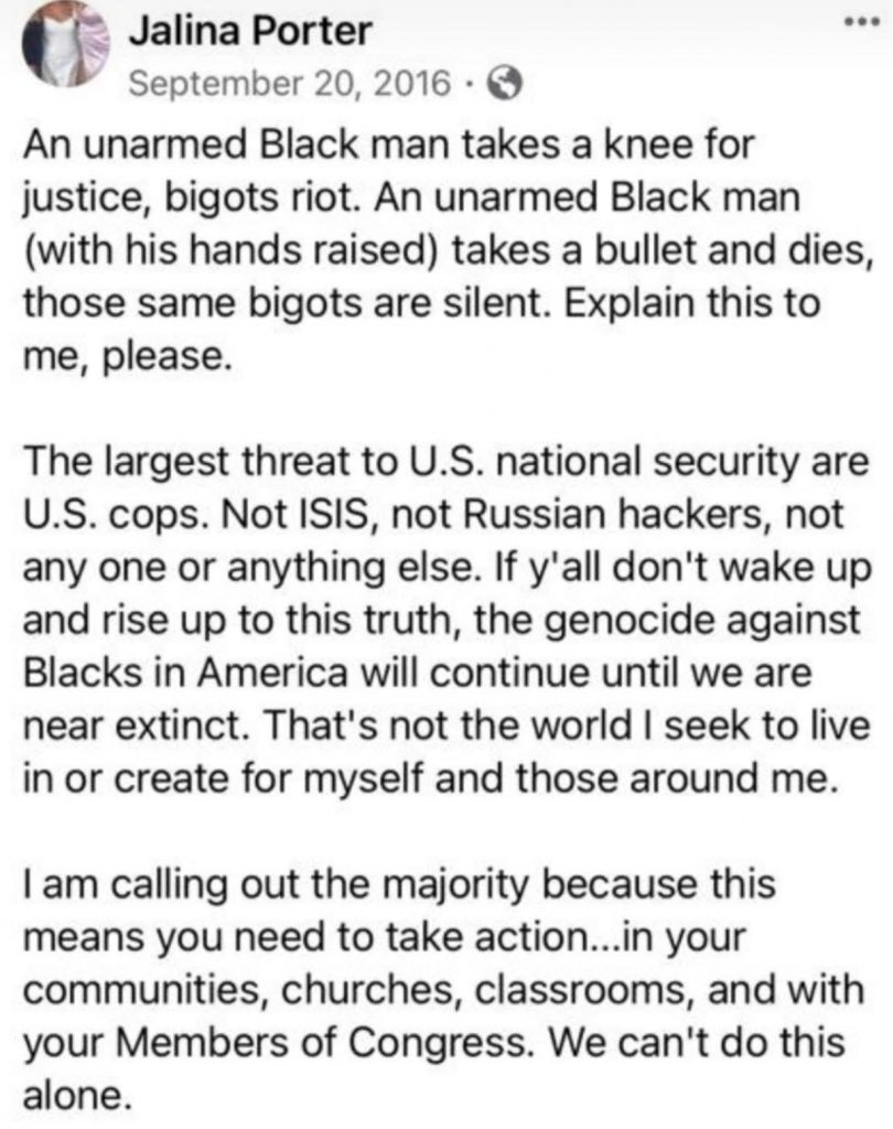 Click to enlarge jalina porter post