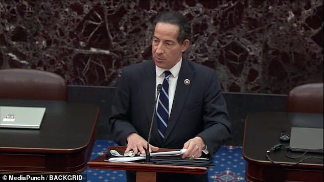 Click to enlarge Jamie Raskin trump second impeachment