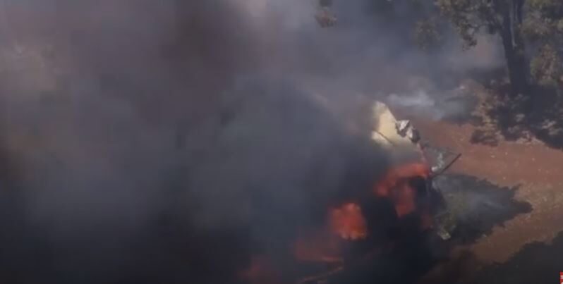 Perth wildfire