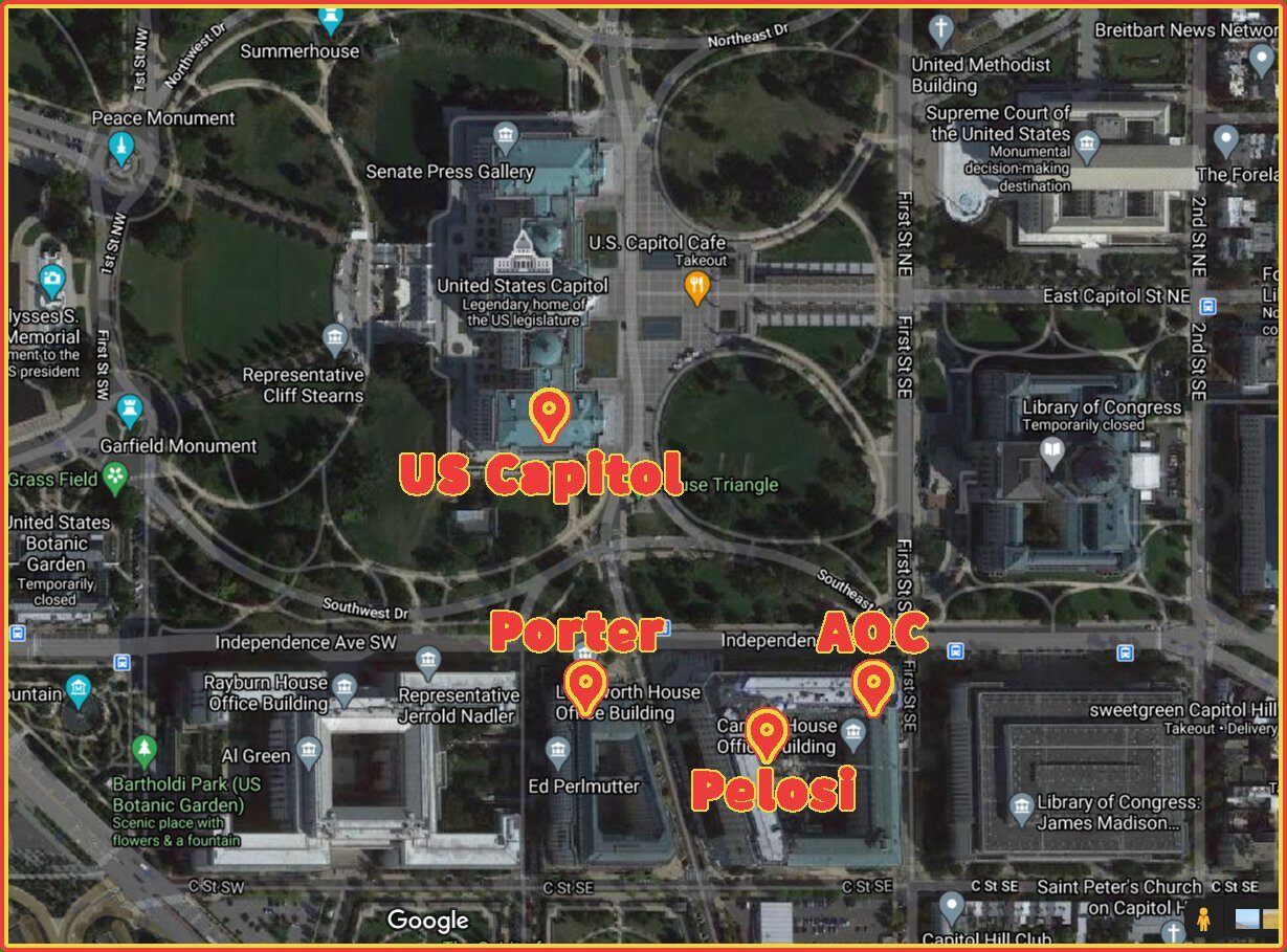 Click to enlarge ocasio cortez office capitol hill aoc