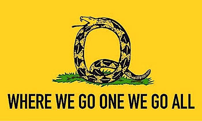 Click to enlarge QAnon slogan