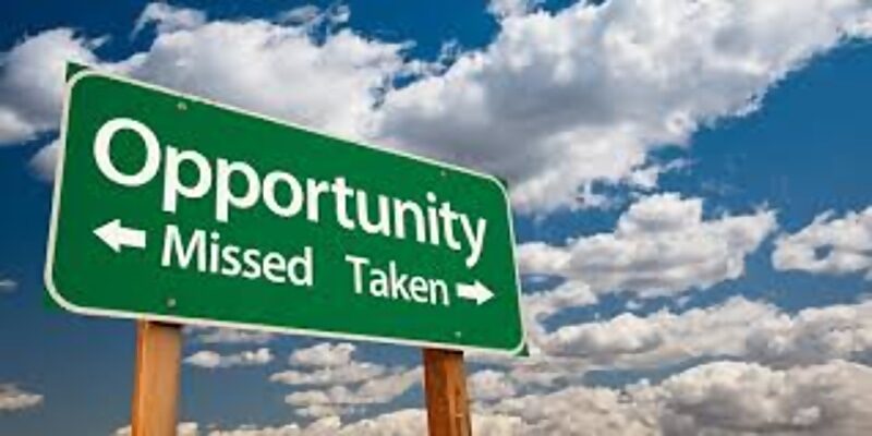 opportunity missed taken