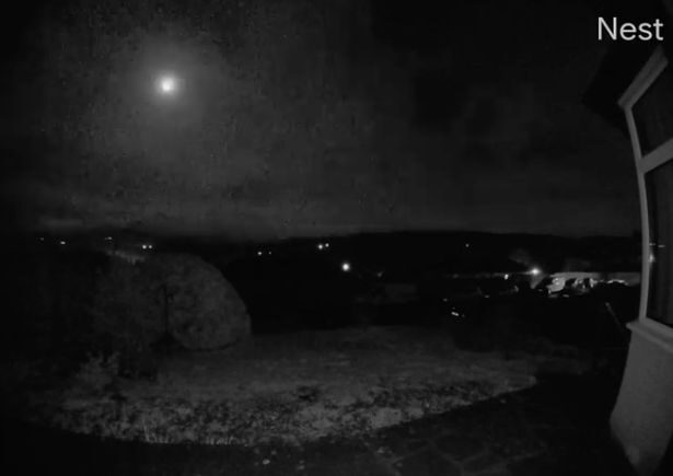 Derbyshire meteor