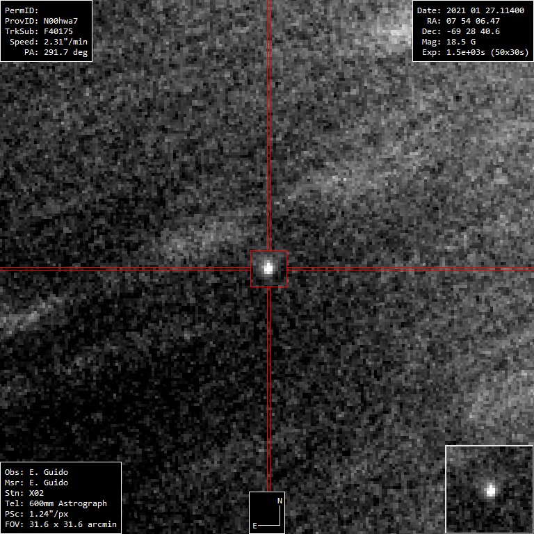 Comet C/2021 B3 NEOWISE
