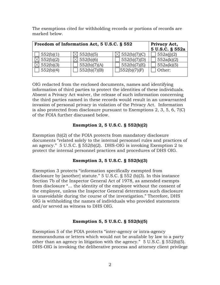 Click to enlarge redacted documents