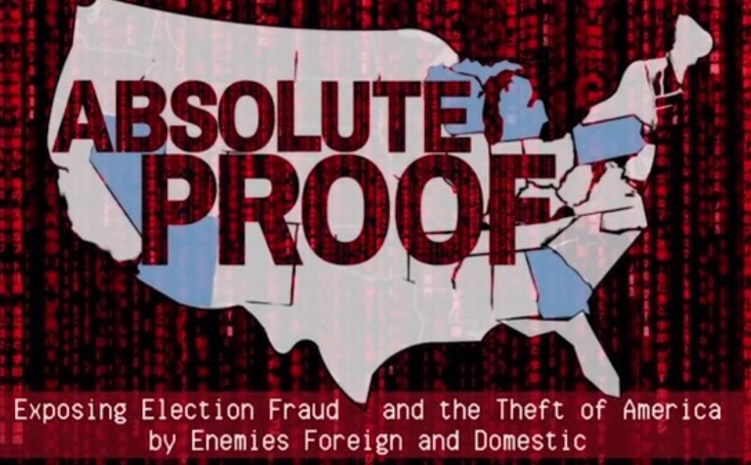 mike lindell election fraud documentary poster