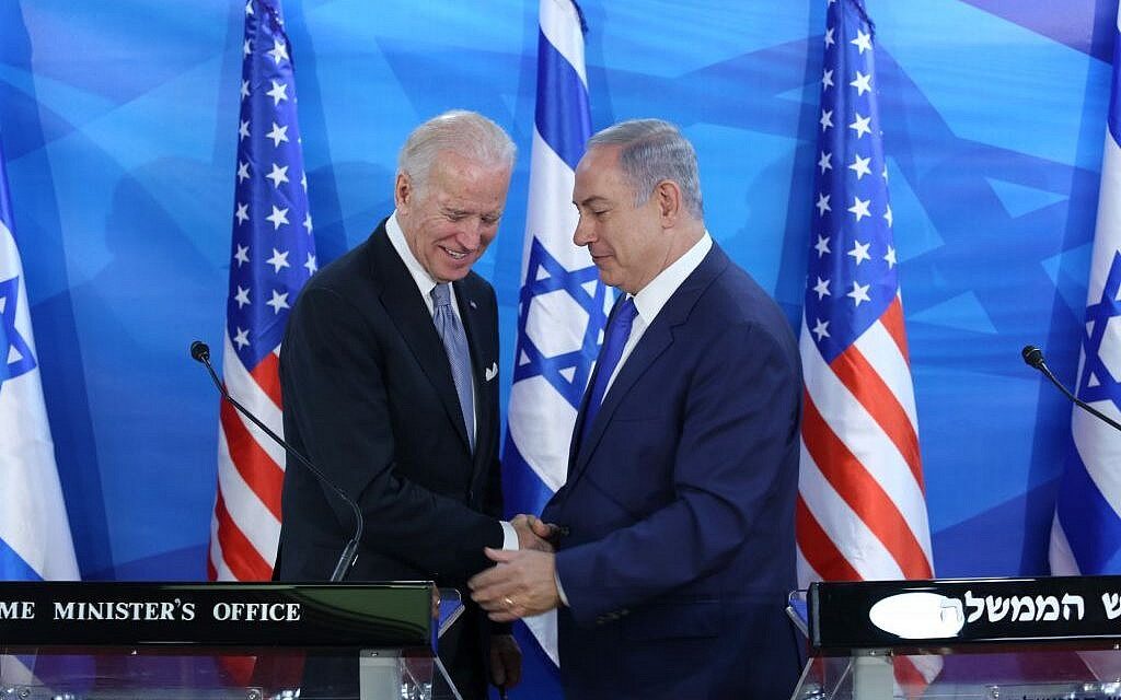 Biden netanyahu israel