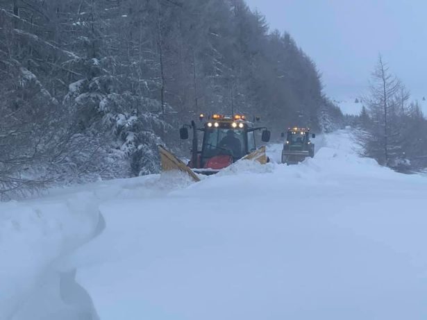 Storm Darcy is wreaking havoc in parts of Scotland