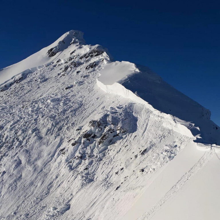 Click to enlarge A huge slide in Verbier this week